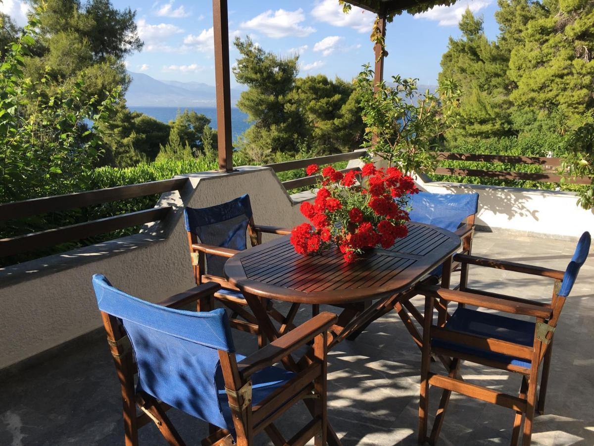 Iliochari Sea View Apartments Oropos - Kalamos Εξωτερικό φωτογραφία
