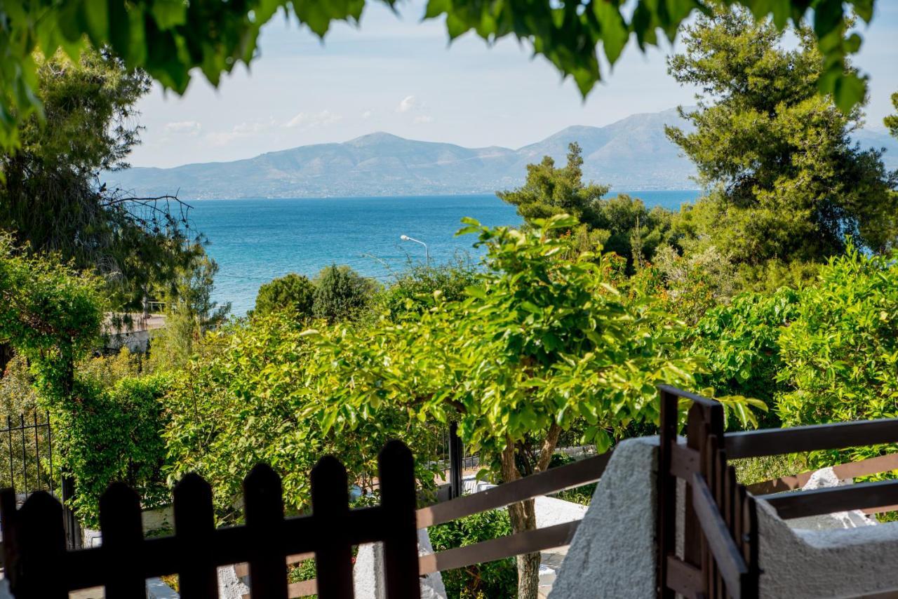 Iliochari Sea View Apartments Oropos - Kalamos Εξωτερικό φωτογραφία